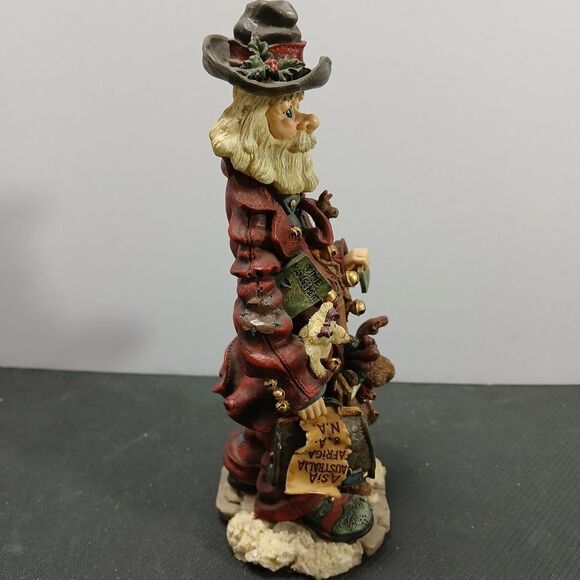 Boyds Bears Folkstone Santa Execunick The First Global Business Man 1998 7.5" - Picture 2 of 5